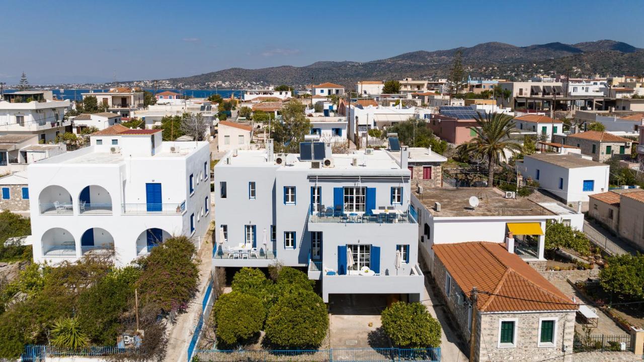 Aeginia 1- Breathtaking Sea View House In Perdika Villa Kültér fotó
